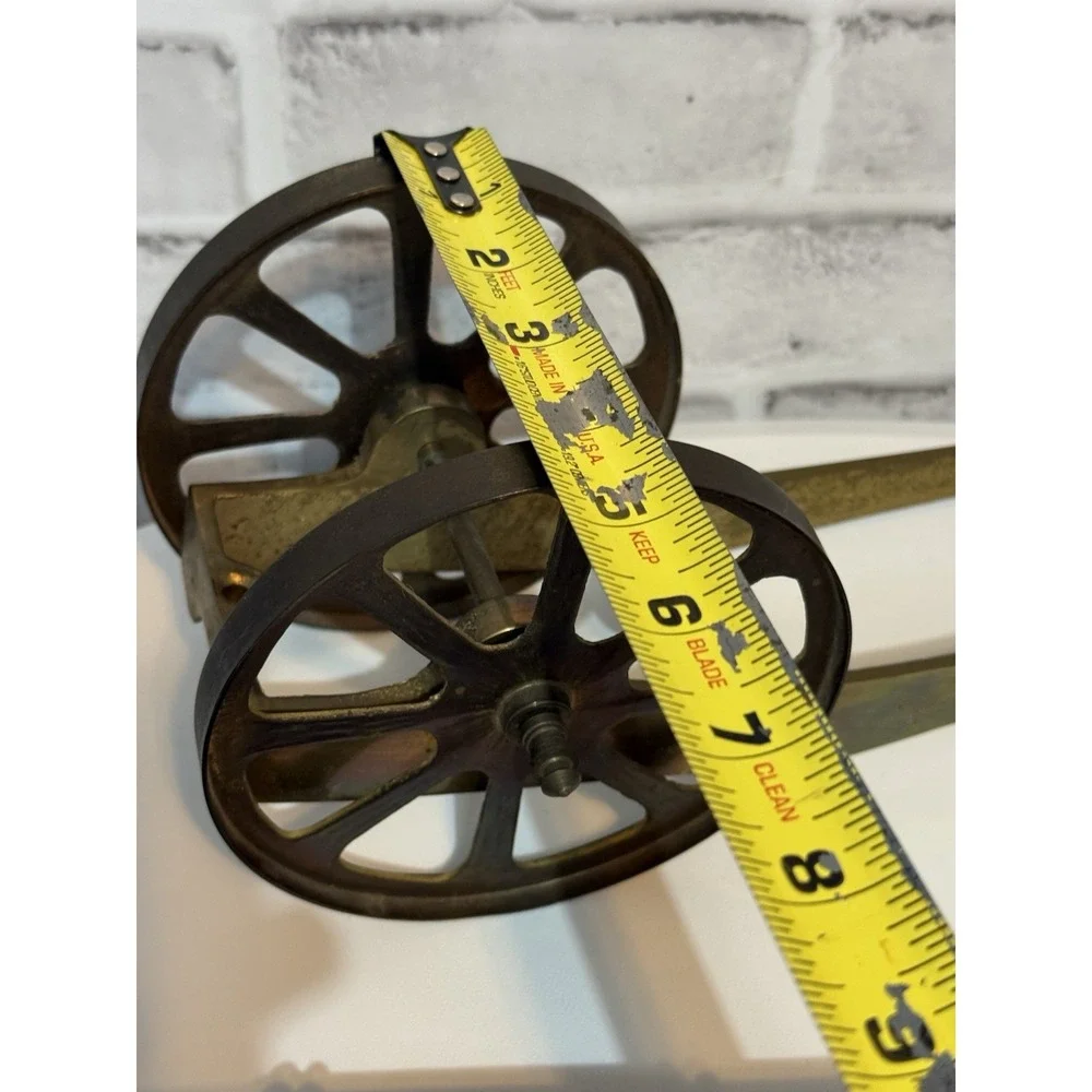 Vintage Solid Brass Miniature Cannon Model 15